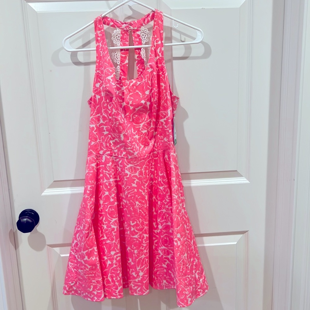 Lilly Pulitzer halter aline short dress